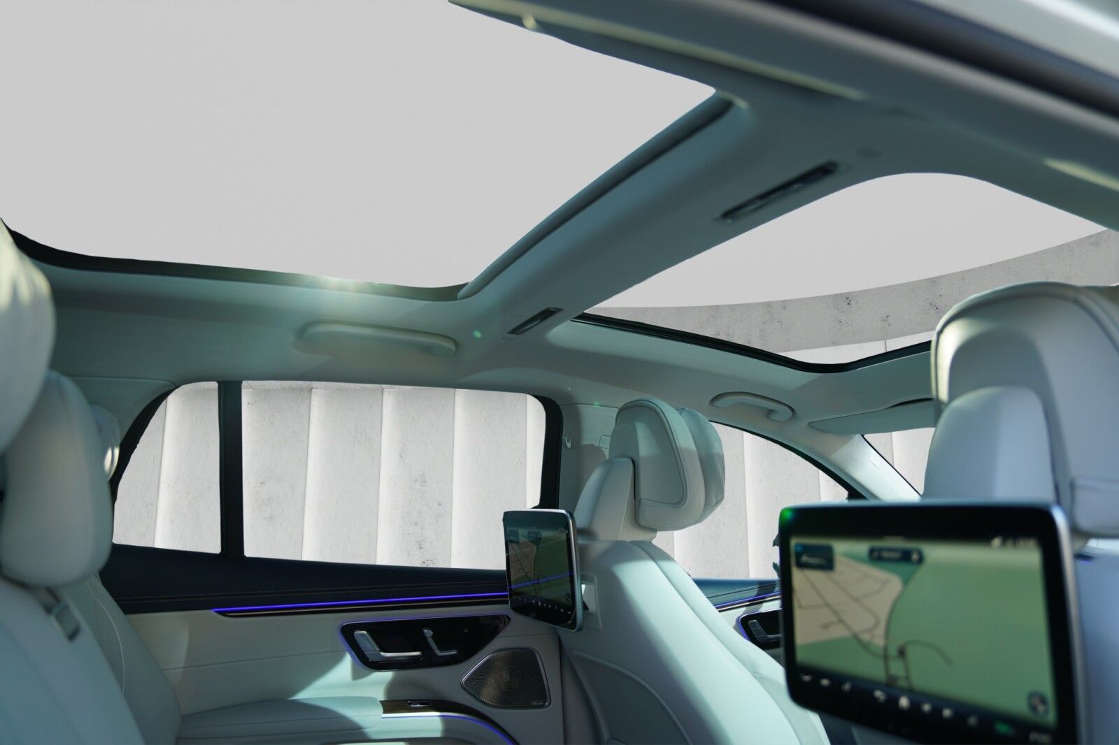 Mercedes-Benz EQS 450 SUV Distronic Hyper AVANTGARDE Panorama foto 18