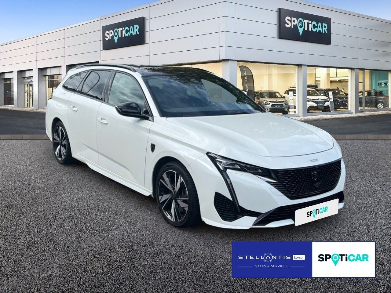 Peugeot 308 SW GT Hybrid 180 Focal Glasdach Massage Kame imagem 3