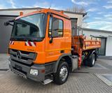 Mercedes-Benz Actros 1832  Kran Atlas120 /  Meiller Kipper - Mercedes-Benz Actros 1832