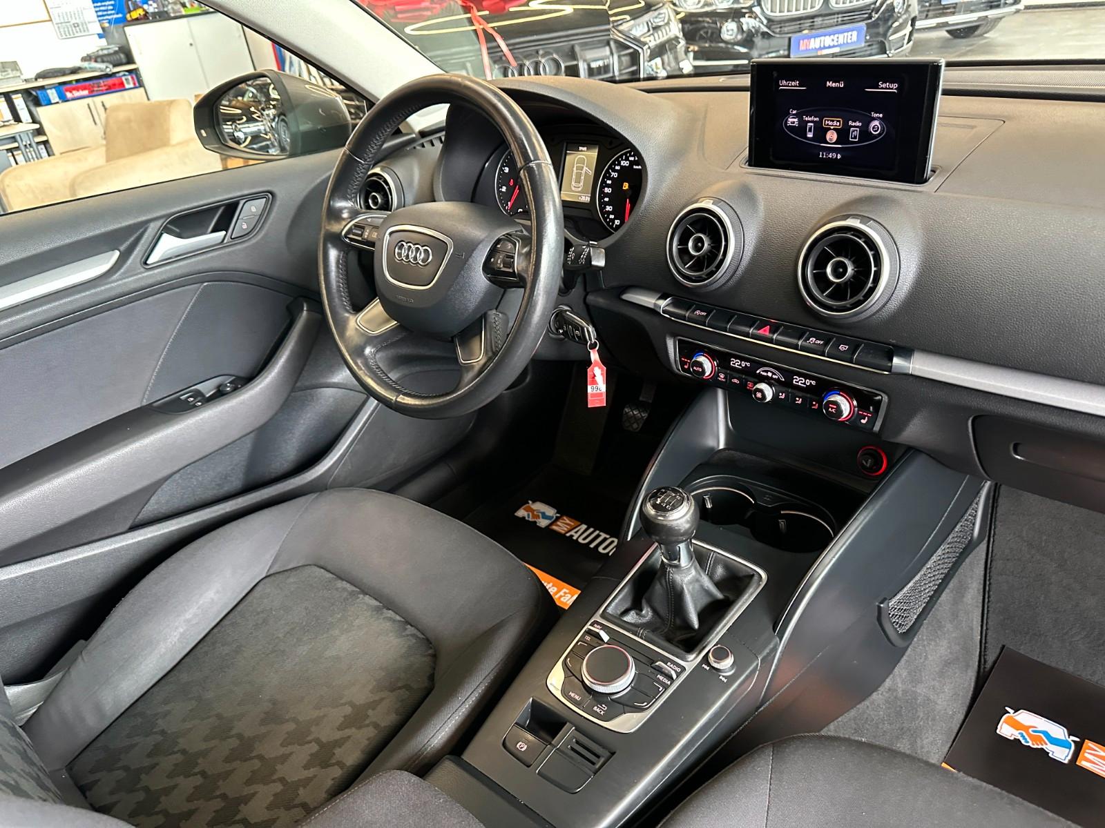 AUDI A3 1.4 TFSI 122ch ATTRACTION - BI-XÉNON - SIÈGES CHAUFFANTS - CLIM BIZONE - RÉGULATEUR DE VITESSE