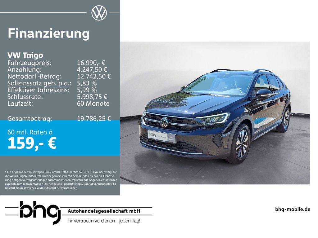 Taigo 1.0 TSI