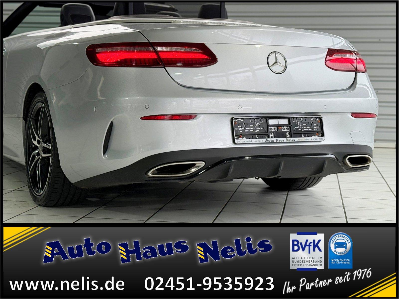 Mercedes-Benz E 200 Cabrio AMG-Line Airscarf Comand-Online Led