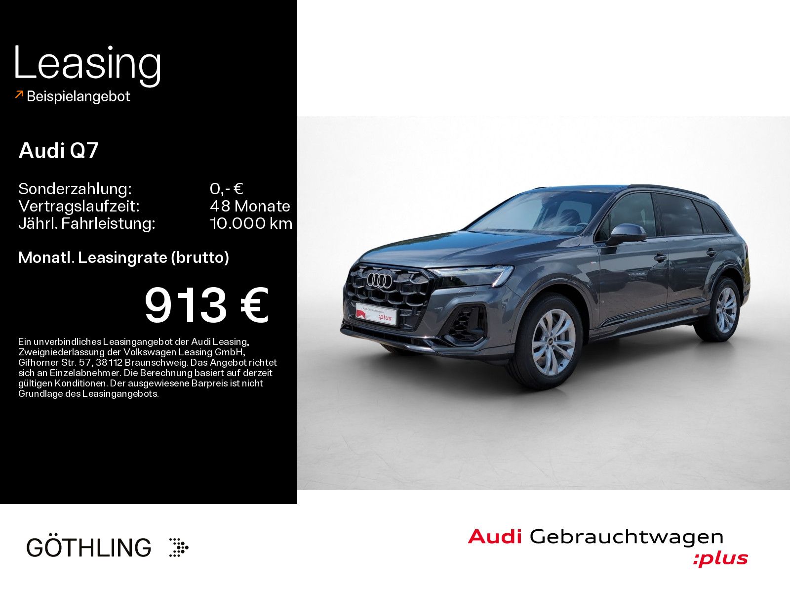 Audi Q7 SUV S line 55 TFSI e quattro 290 kW tiptronic