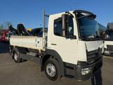 Mercedes-Benz ATEGO 1224 K Kipper MEILLER Kran HIAB 078 - Gebraucht Autotransporter