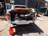 Mitsubishi L200 Club Cab 4WD, Schneeschieber - Mitsubishi L200: Pickup