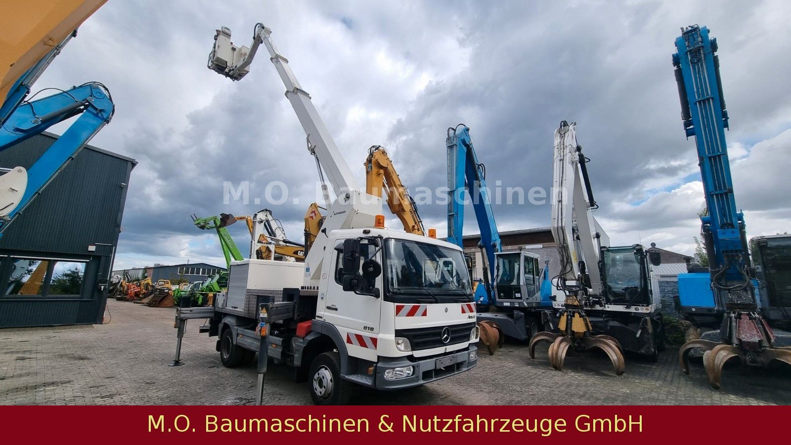 Fahrzeugabbildung Mercedes-Benz Atego 818 / Ruthmann T220 / Arbeitsbühne 22 m