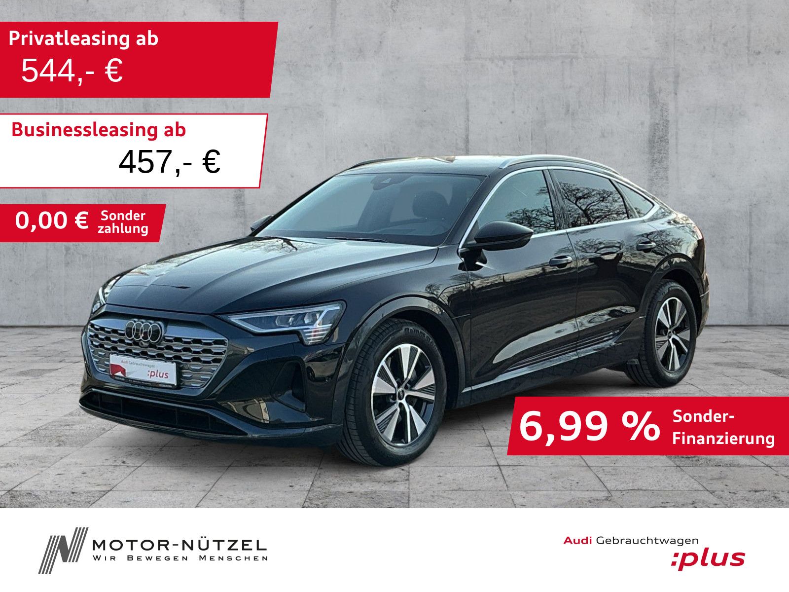 Audi Q8 Sportback e-tron QU MATRIX+NAVI+HuD+AIR+GRA