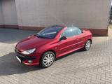 Peugeot 206 CC 110 - - Peugeot 206: Rot, Leder