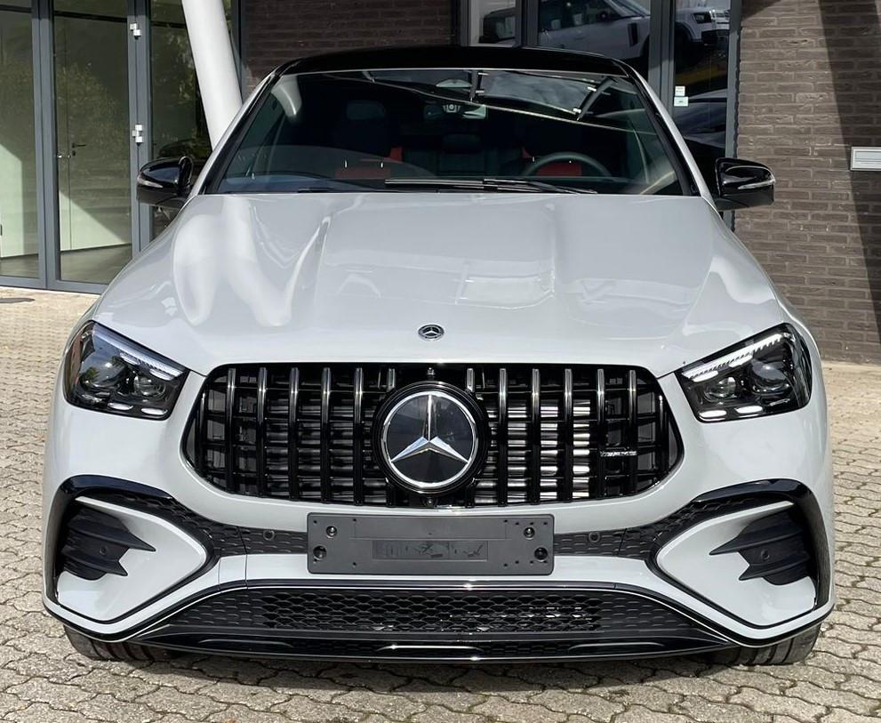 Mercedes-Benz GLE 300d 4M Coupe AMG Prem, 22", Carbon int RED