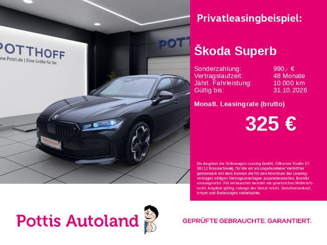Skoda Superb Combi 2.0 TDI DSG 4x4 SPORTLINE NAVI PANO