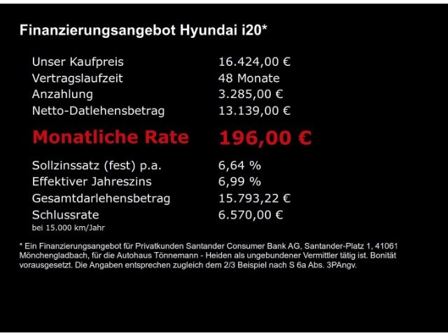 i20 FACELIFT T-GDi TREND+NAVI+RÜCKFAHRKAMERA+FER