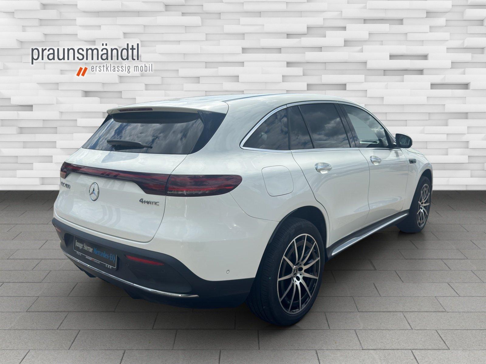Mercedes-Benz EQC 400 4M. AMG+SHD+AHK+360°+Mem.+Distr.+20"+LED