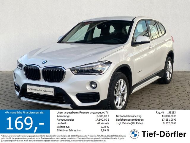 BMW X1 sDrive18d A Sport Line LED+/NAV/SH/CD/G-TANK