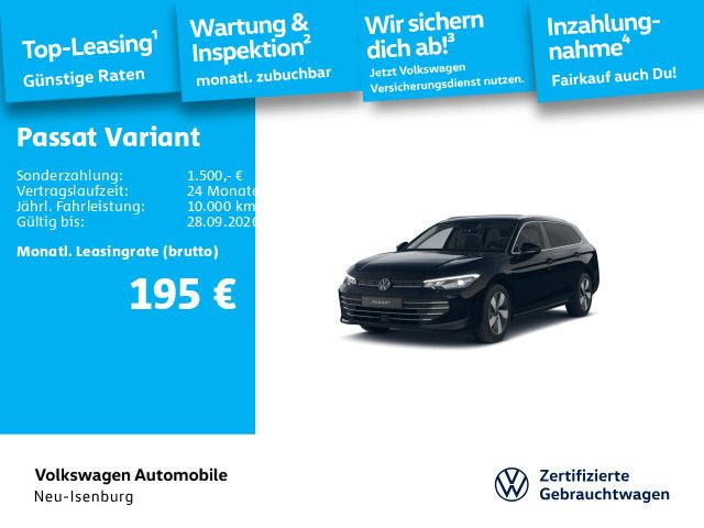 Volkswagen Passat Variant 1.5 eTSI DSG Business NAVI+LED+RV