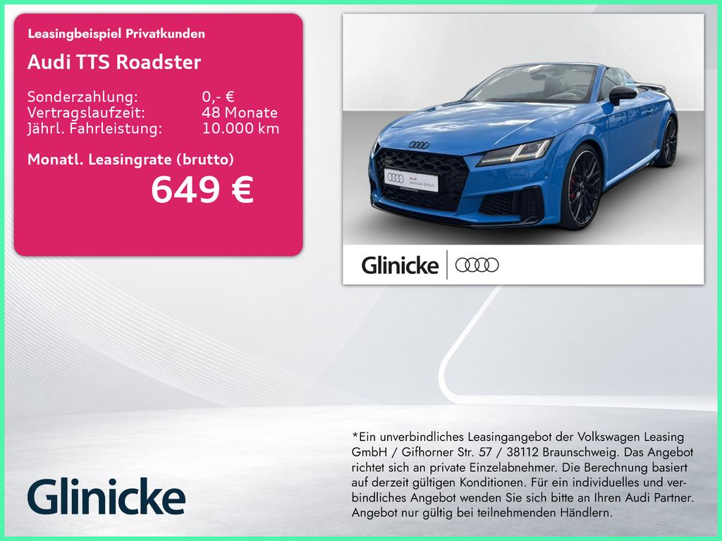 Audi TTS Roadster 2.0 TFSI quattro S-tronic Competiti