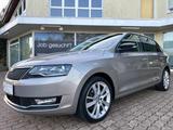 Skoda Rapid Spaceback 1,4Ltr Navi LED Panorama Tüv NEU - mit Benzin-Antrieb: Beige, Panorama-Dach, Kombi