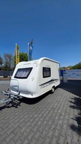 Hobby De Luxe 350 TB,Mover,Vorzelt,Fahrradträger - Wohnwagen Mover