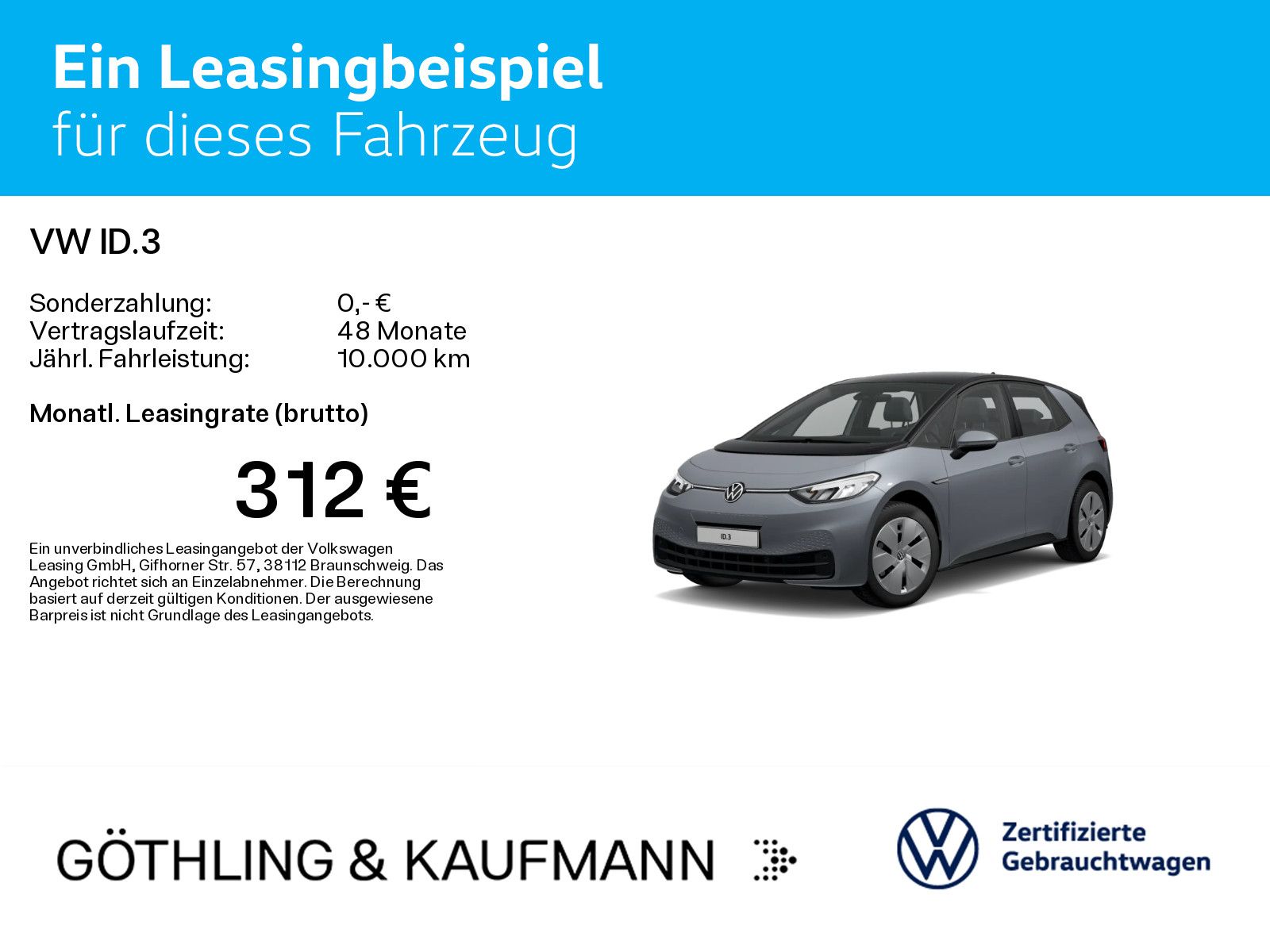 Volkswagen ID.3 Pure Performance *48kWh*NAVI*SHZ*ACC*USB*LE imagem 2