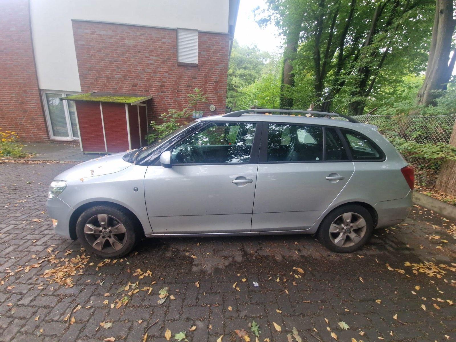 Skoda Fabia 2014 — rear view