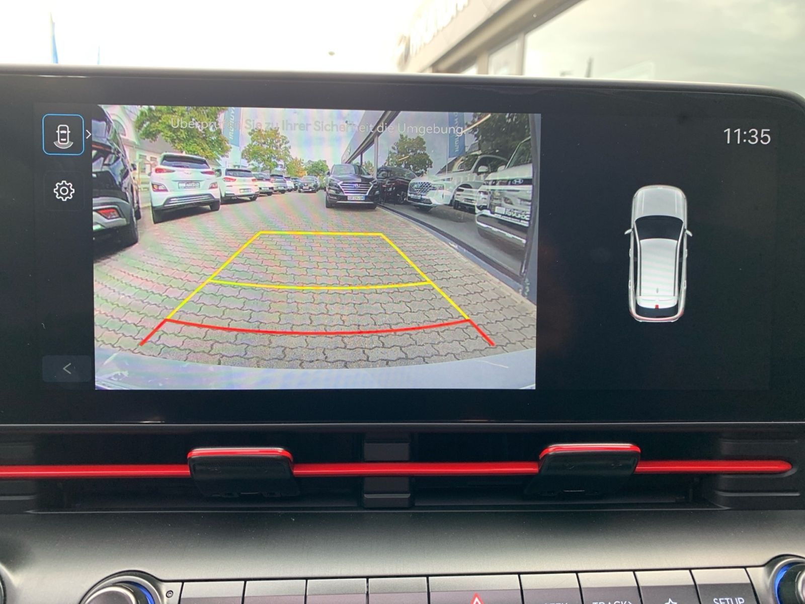 Fahrzeugabbildung Hyundai KONA 1.6 GDI N Line Hybrid el. Glas Schiebedach