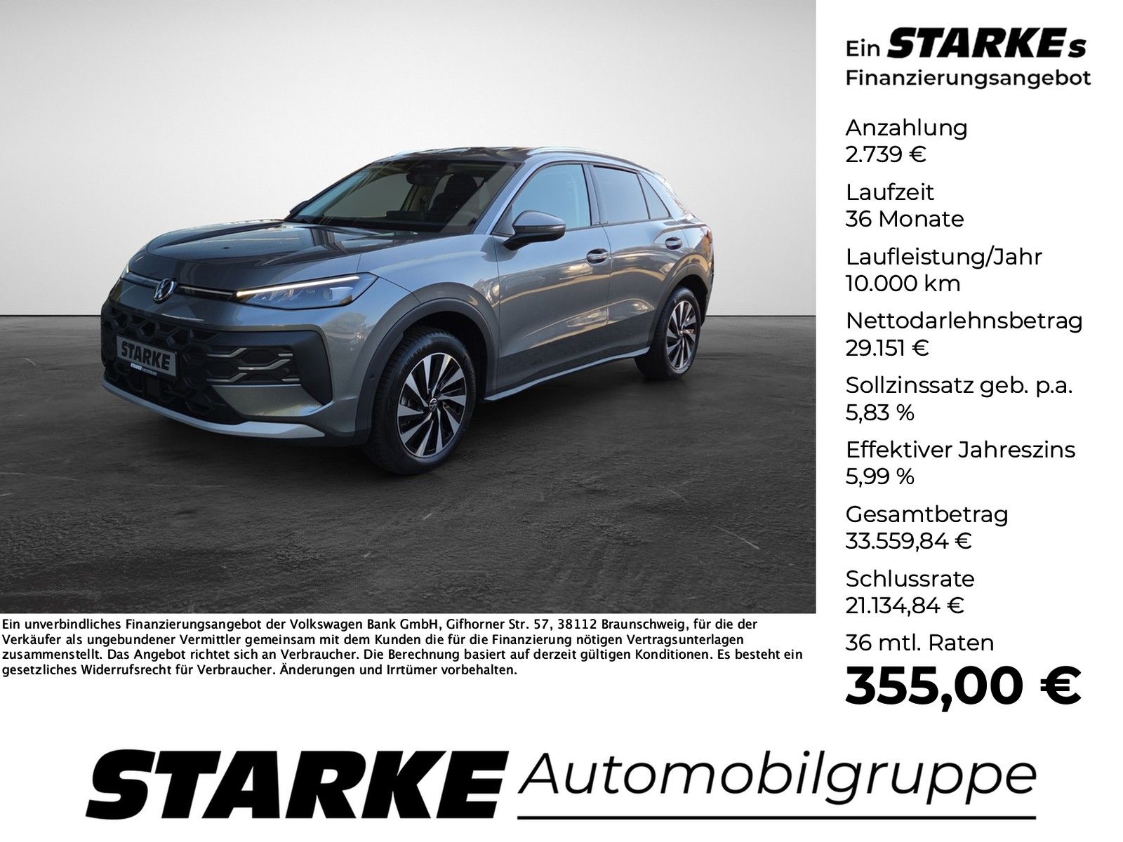 Volkswagen T-Roc 1.5 eTSI DSG Style AHK LED Navi