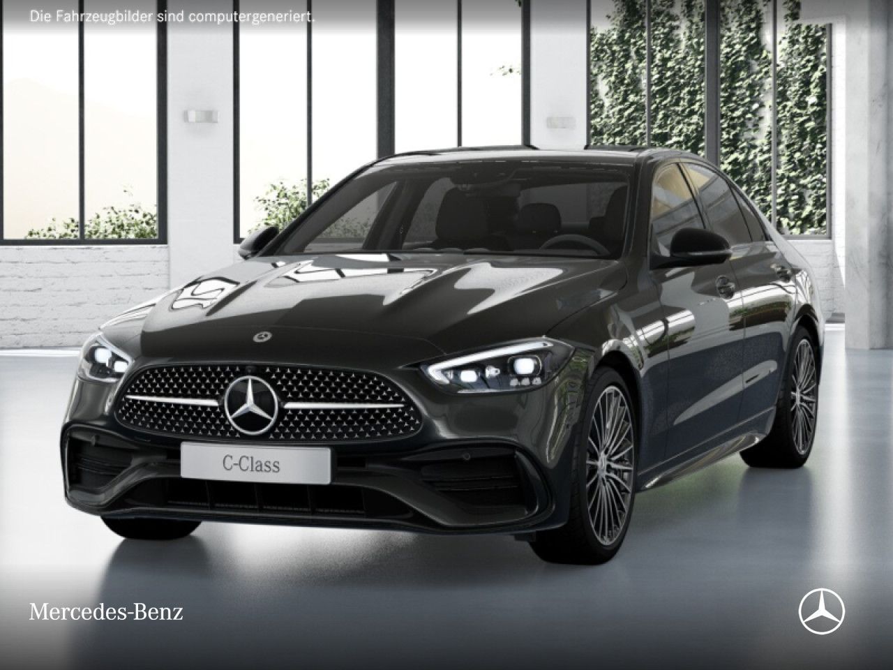 Mercedes-Benz C 200 AMG NIGHT PANO 360 19 TOTW KEYLESS 9G foto 2