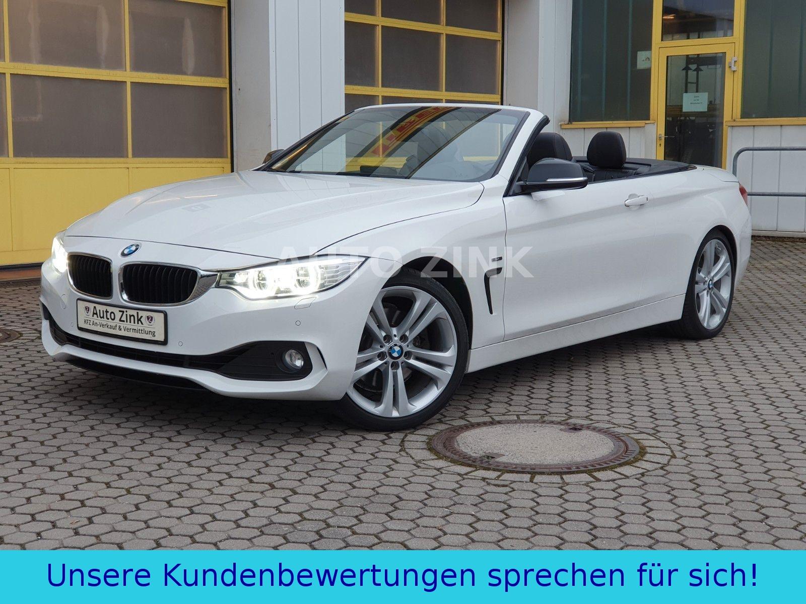 BMW 4 Cabrio 430 d HUB* SPORT* KAMERA* 19 ZOLL*