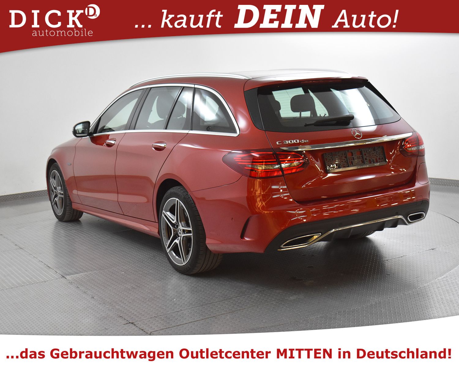 MERCEDES-BENZ C300de 2X AMG Line NIGHT+PANO+WIDES+360+MEMO+BUR - Image 6