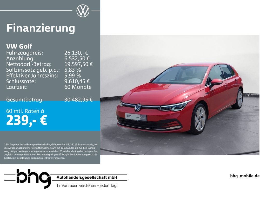 Golf 1.5 eTSI DSG STYLE