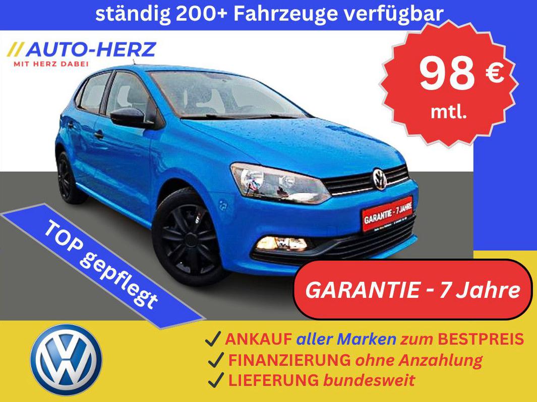 Volkswagen Polo 5-Türig+Klima+PDC+CarPlay+Freisprech