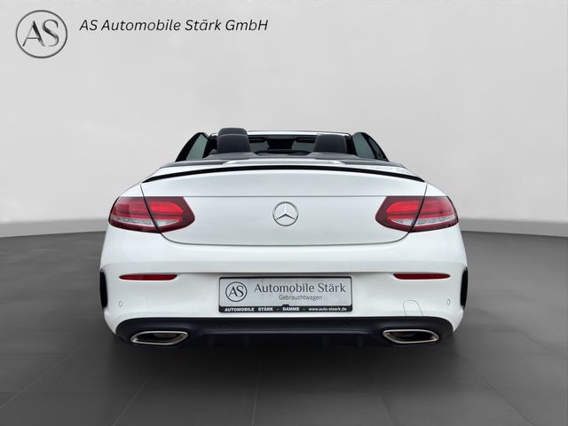Fahrzeugabbildung Mercedes-Benz C 180 Cabrio 9G+AMG+LED+Navi+Cam+Burmester+DAB