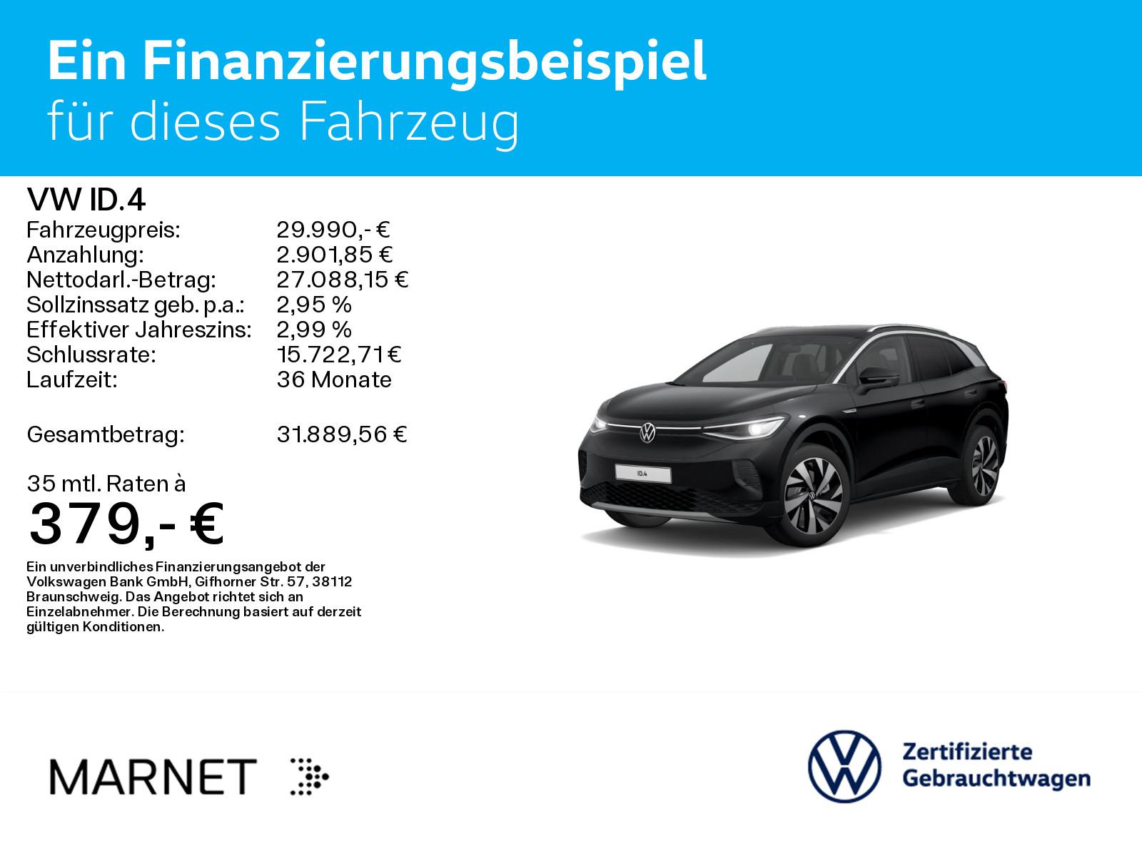 Volkswagen ID.4 Pro Performance Navi*Wärmep.*IQ-Light*AHK*P, миниатюра 2