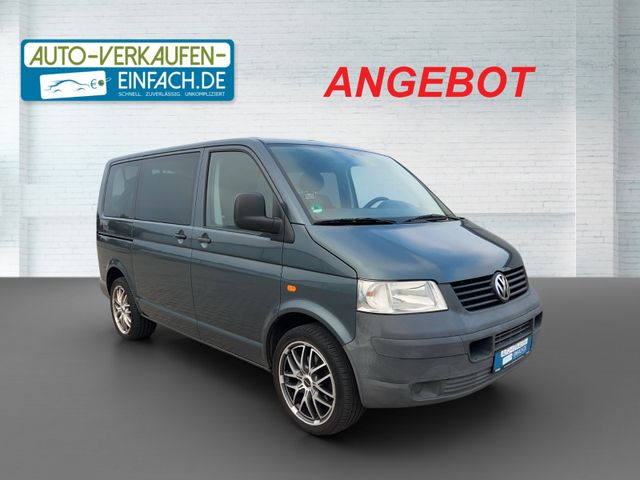 Volkswagen T5 Multivan 1.9 TDI,Beach,Bett,AHK,Sch.Heft,1H