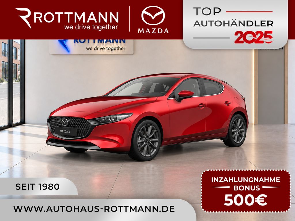 Mazda 3 2027 140ps Aut. EXCLUSIVE-Line 360°K BOSE ACC