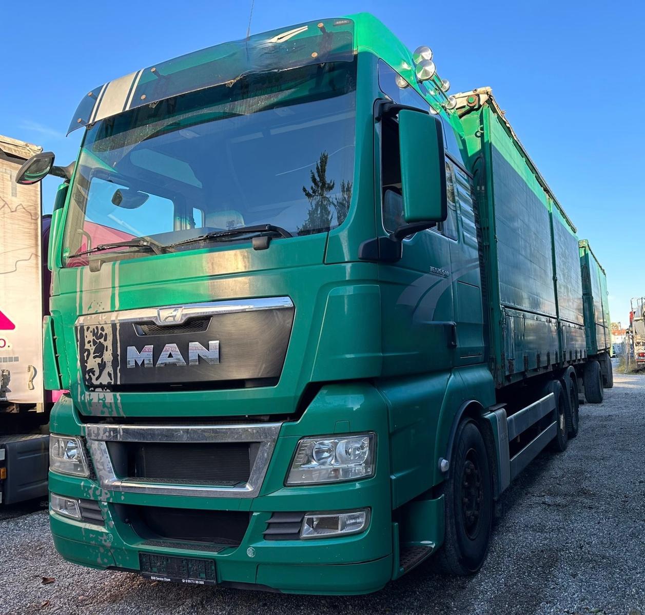 MAN TGX  26.540  Getreidekipper mit Anhänger