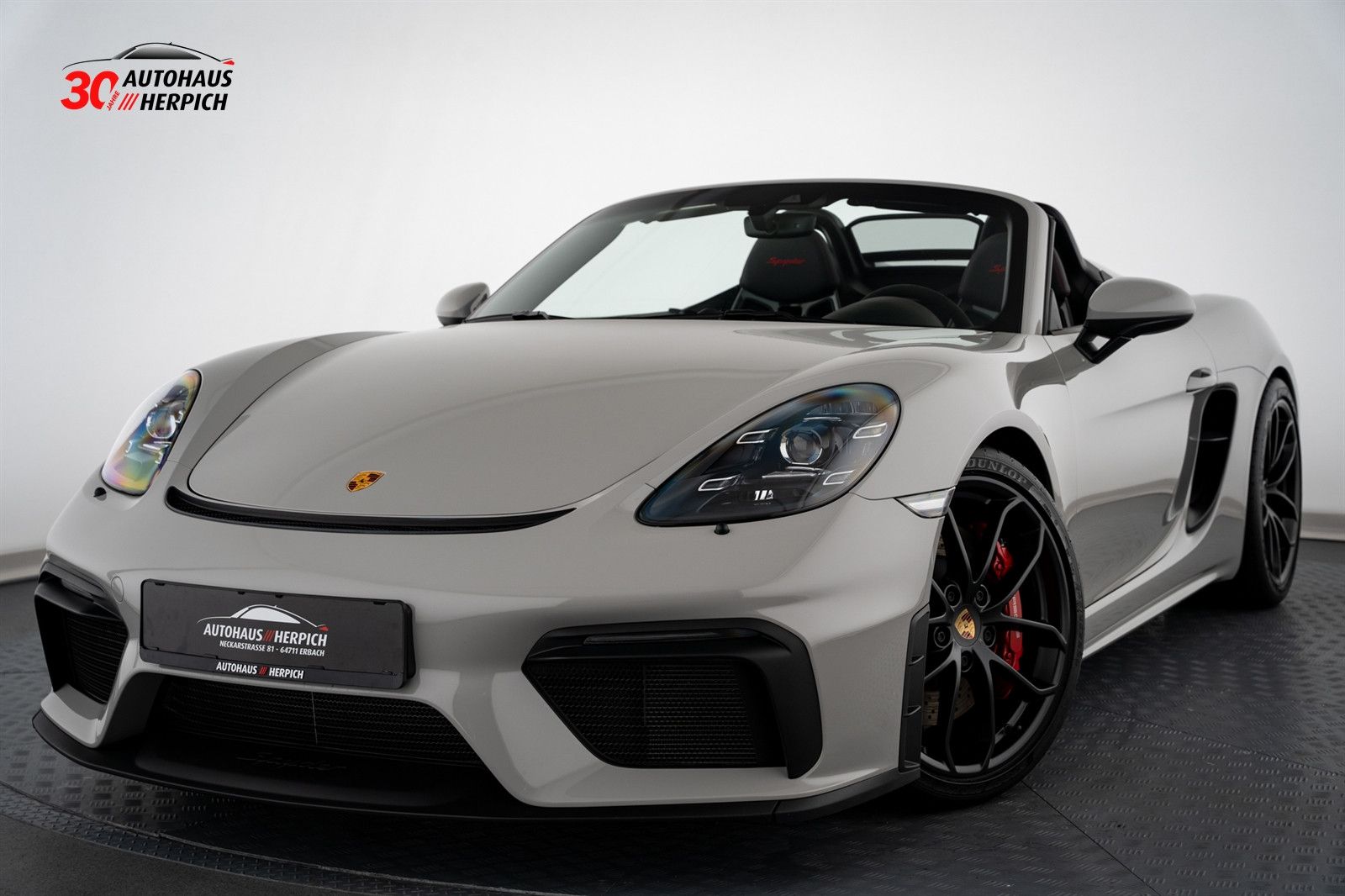 PORSCHE Boxster 718 Spyder 6G Kreide LED BOSE Vollschale
