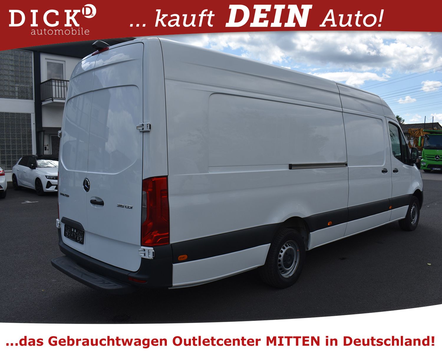 MERCEDES-BENZ Sprinter 315d RWD MAXI Lang+Hoch KAMERA+DAB+MFL - Image 8