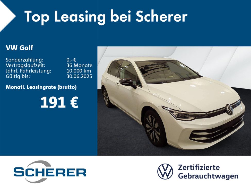 Volkswagen Golf VIII 1.5 TSI Goal NAVI AHK LED-PLUS IDA ACC