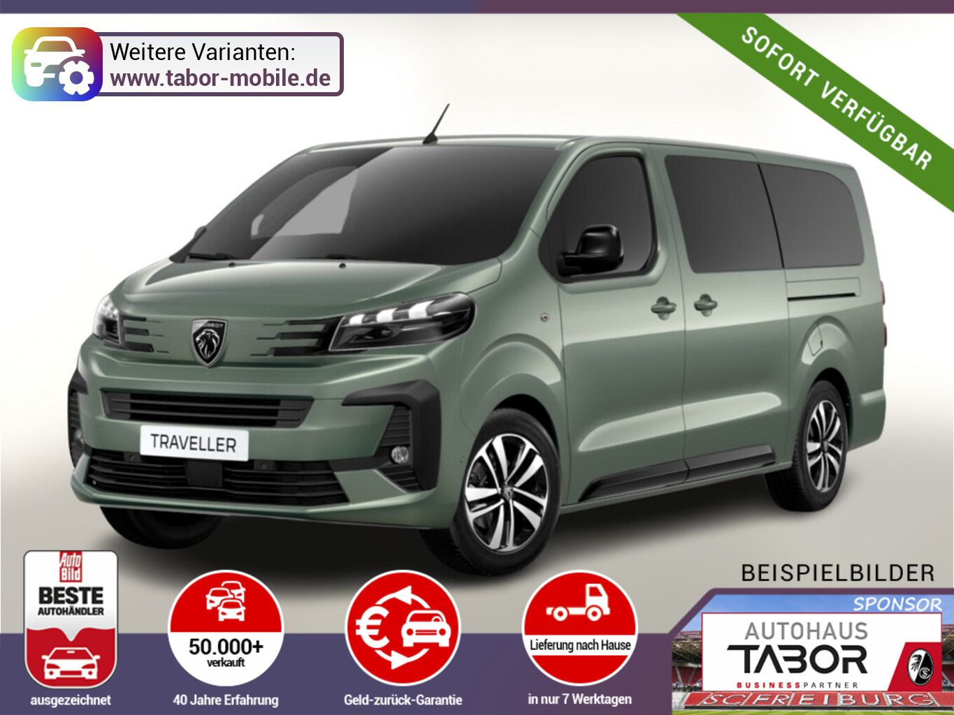Peugeot Traveller L3 Allure 8S Pano Kam Nav Leder SHZ BT