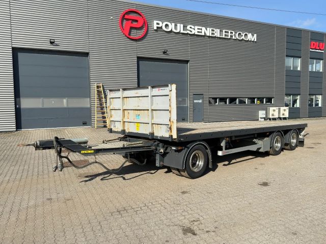 Autres Diversen Nordic Trailer 3-axle 7,10m with ramps