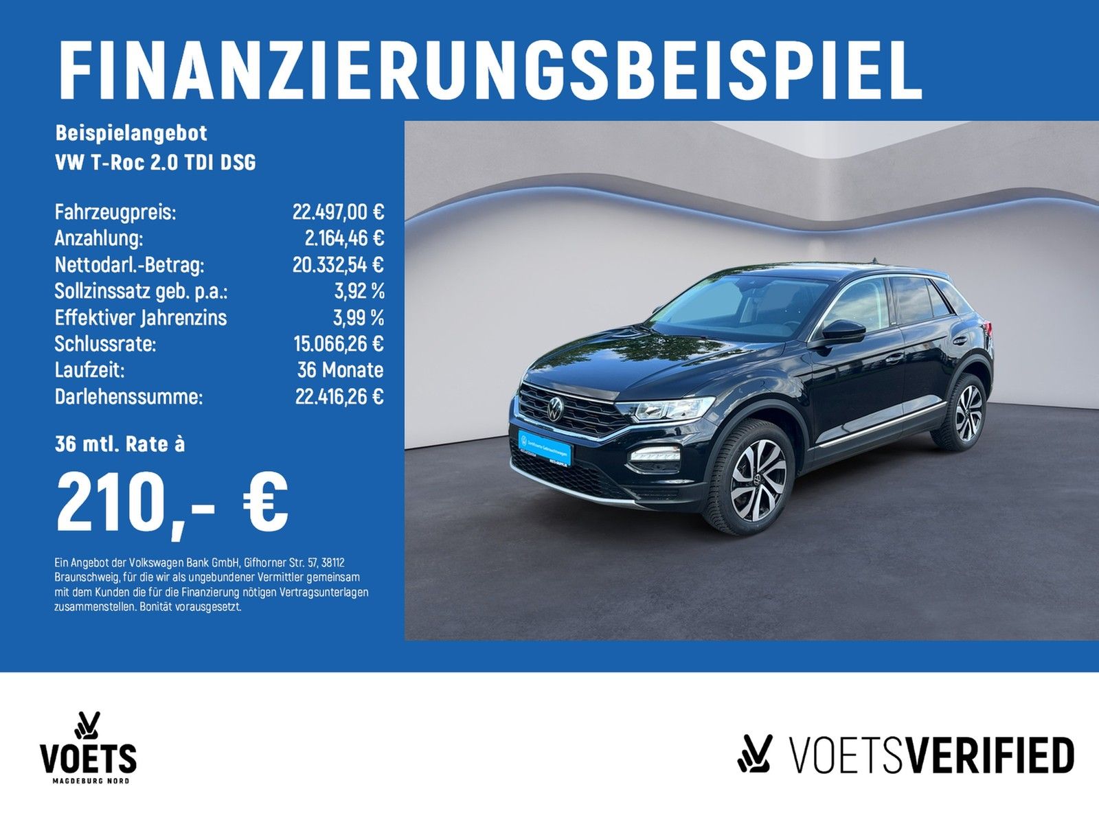 Volkswagen T-Roc 2.0 TDI DSG Active LED NAVI STHZ PDC SH foto 1