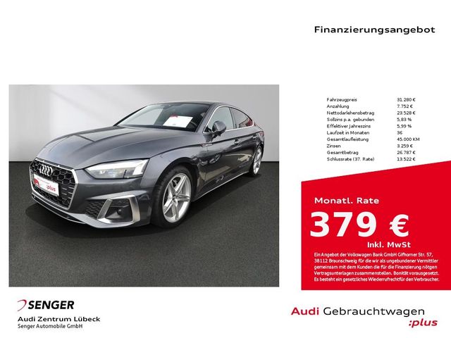 Audi A5 Sportback 40 TDI S line Pano. Matrix AHK NAV