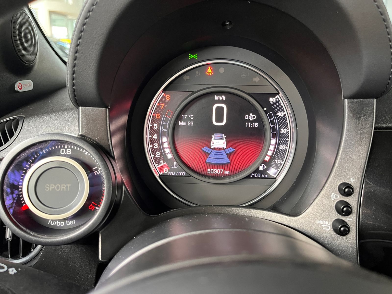 Fahrzeugabbildung Abarth 595C Scorpioneoro BEATS NAVI ALU
