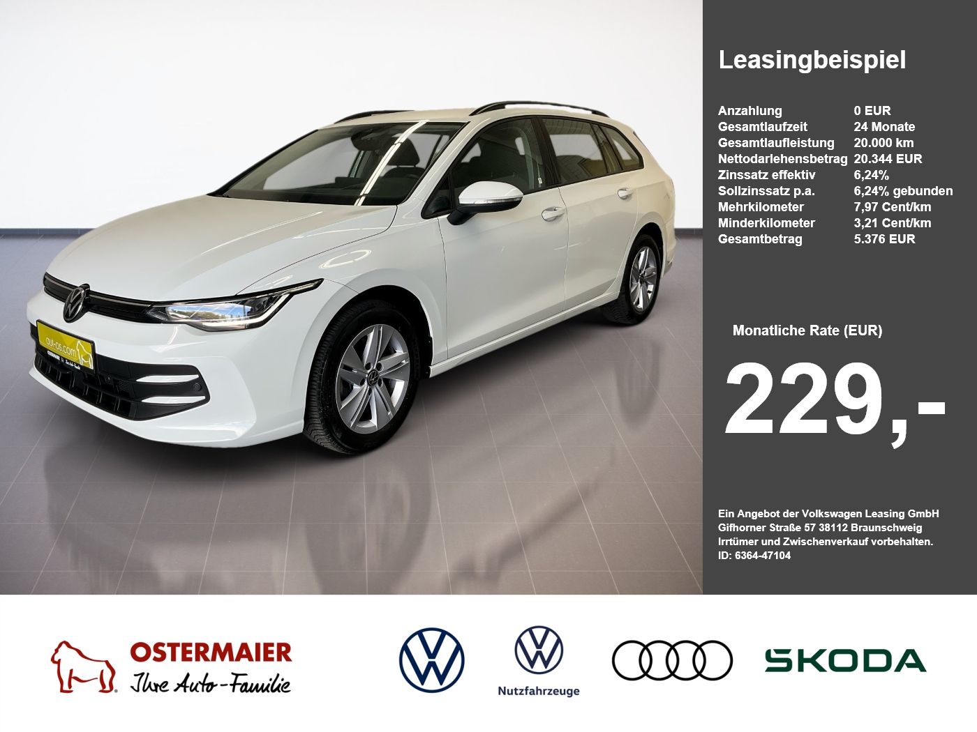 Volkswagen Golf VIII Variant LIFE 1.5eTSI 116PS DSG ACC.NAV