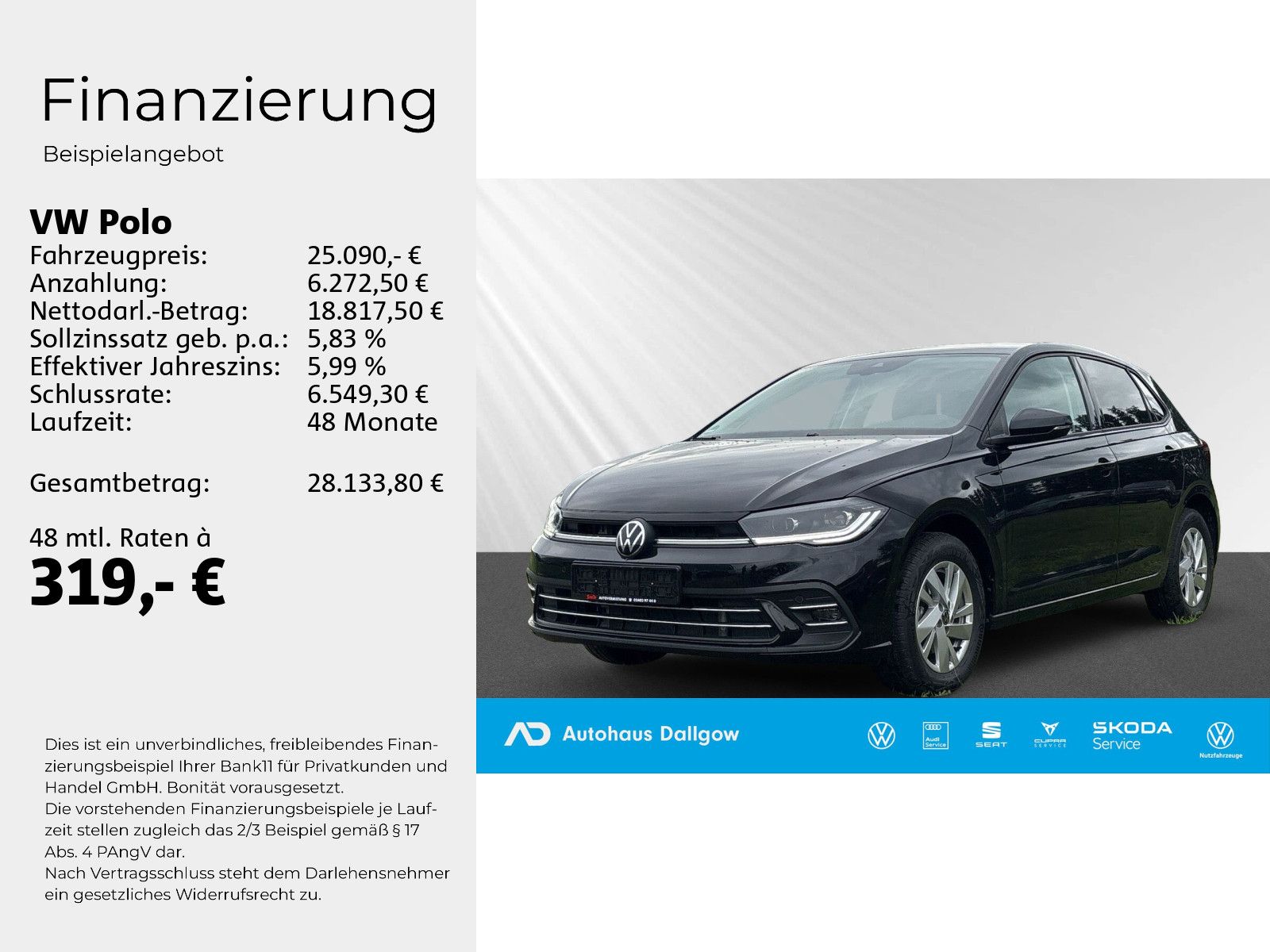 Volkswagen Polo Style 1.0l 116PS*DSG AlarmWifi+Nav+RFK+WiRä imagem 2