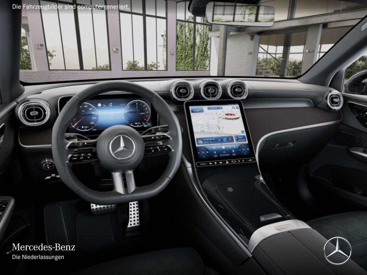 Mercedes-Benz GLC 300 de 4M AMG+NIGHT+PANO+360+AHK+LED+TOTW+9G foto 9
