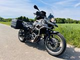 BMW F700GS Tieferlegung mit W-ESA Koffer Voll - ENDURO VON 751 BIS 1000 CCM