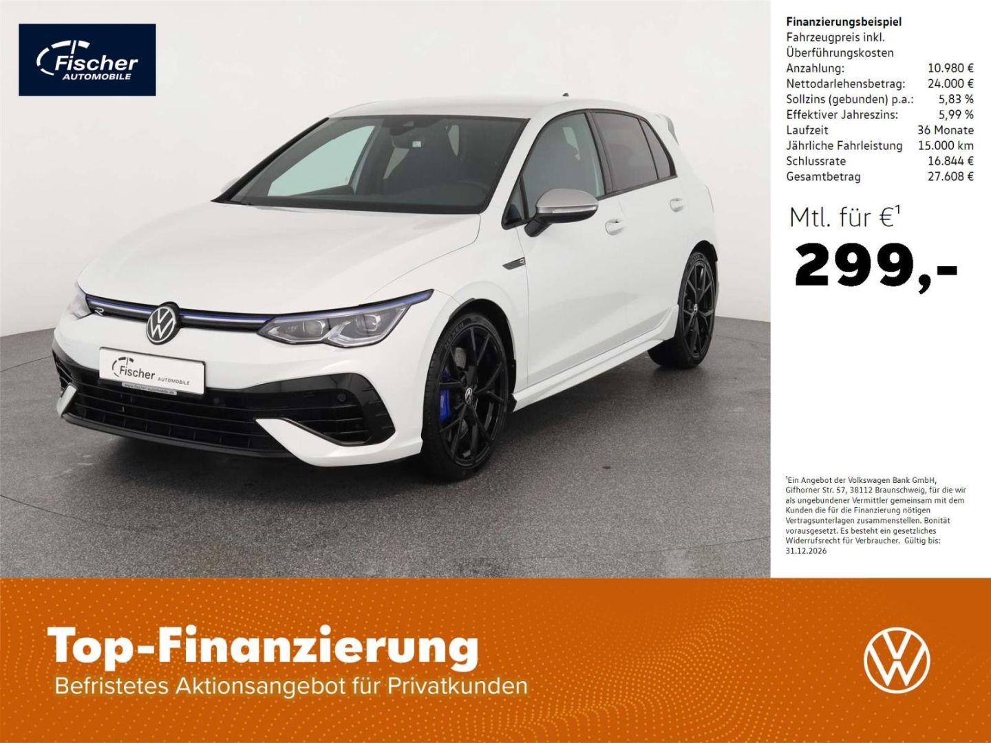 Volkswagen Golf R 2.0 TSI 4Mo. Performance DSG Matrix RFK foto 1