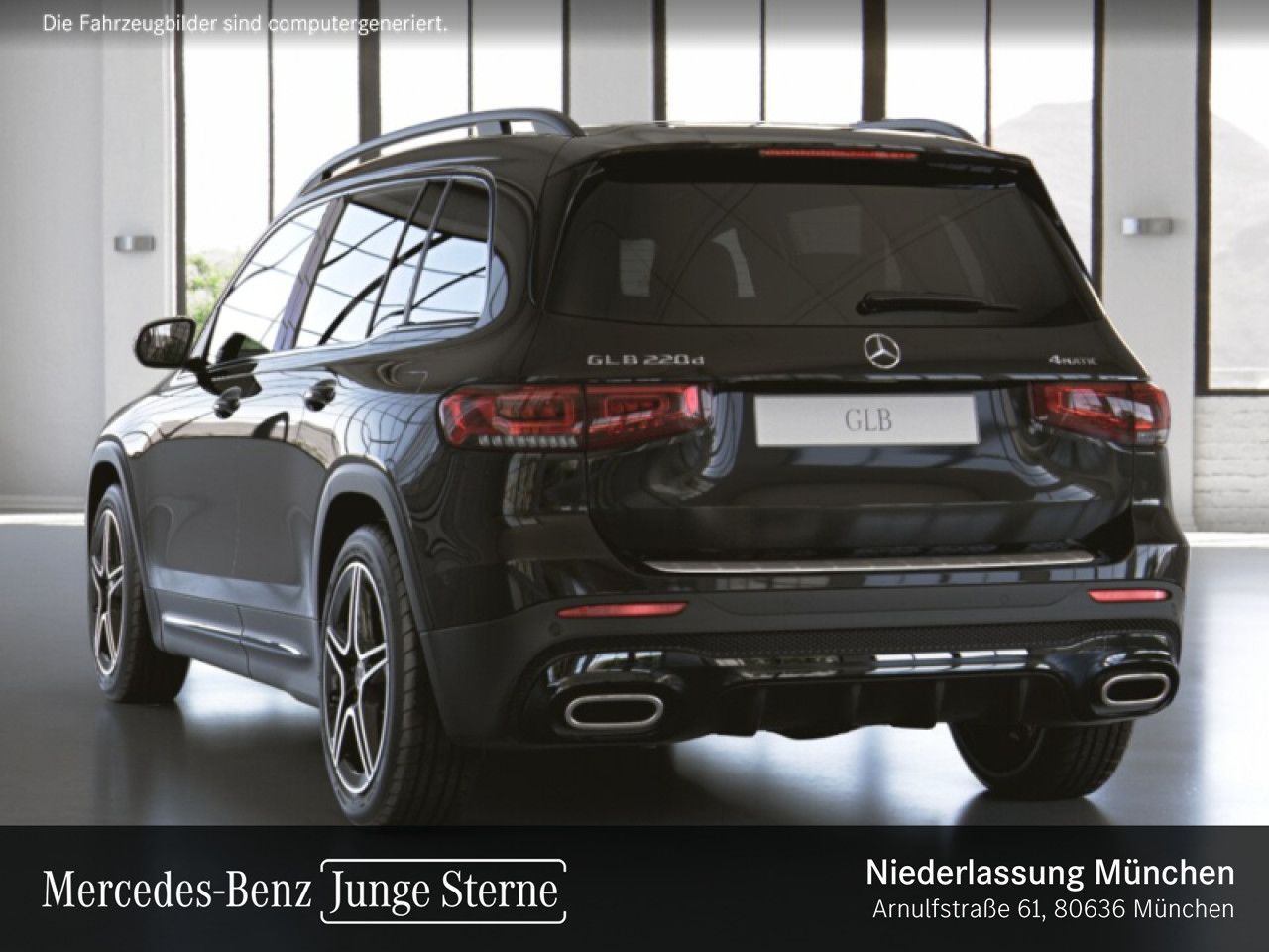 Mercedes-Benz GLB 220 d 4M AMG Night HiEnd Kam Tw LED Ambi AR foto 22