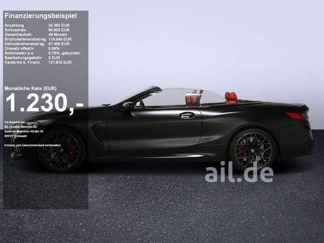 BMW M8 Cabrio Competition Carbon FLA HUD LED Navi